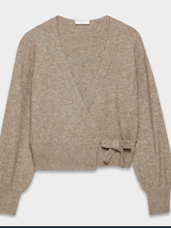 Aritzia Sweaters - NWT Never Worn Size M Aritzia Wilfred SoftSpoke™ Cassidy Wrap Sweater